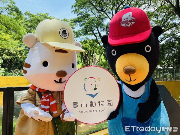 ▲壽Q家族與壽山動物園新LOGO合影。（圖／高雄市觀光局提供）