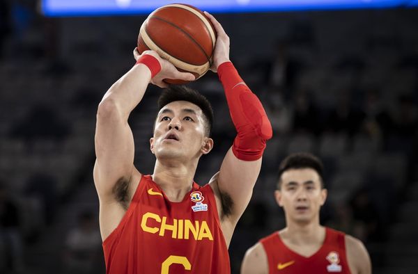 ▲中華男籃林秉聖，中國男籃周琦、郭艾倫。（圖／取自FIBA官網）