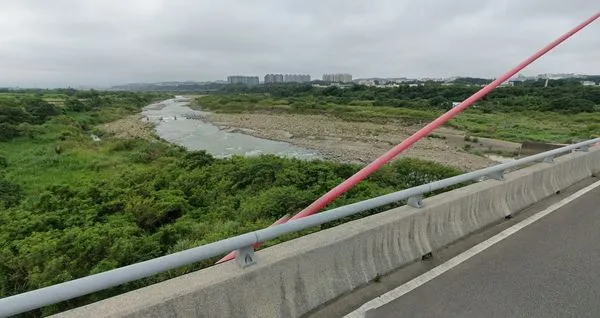 ▲▼新竹縣芎林鄉中正大橋。（圖／翻攝Google Maps）