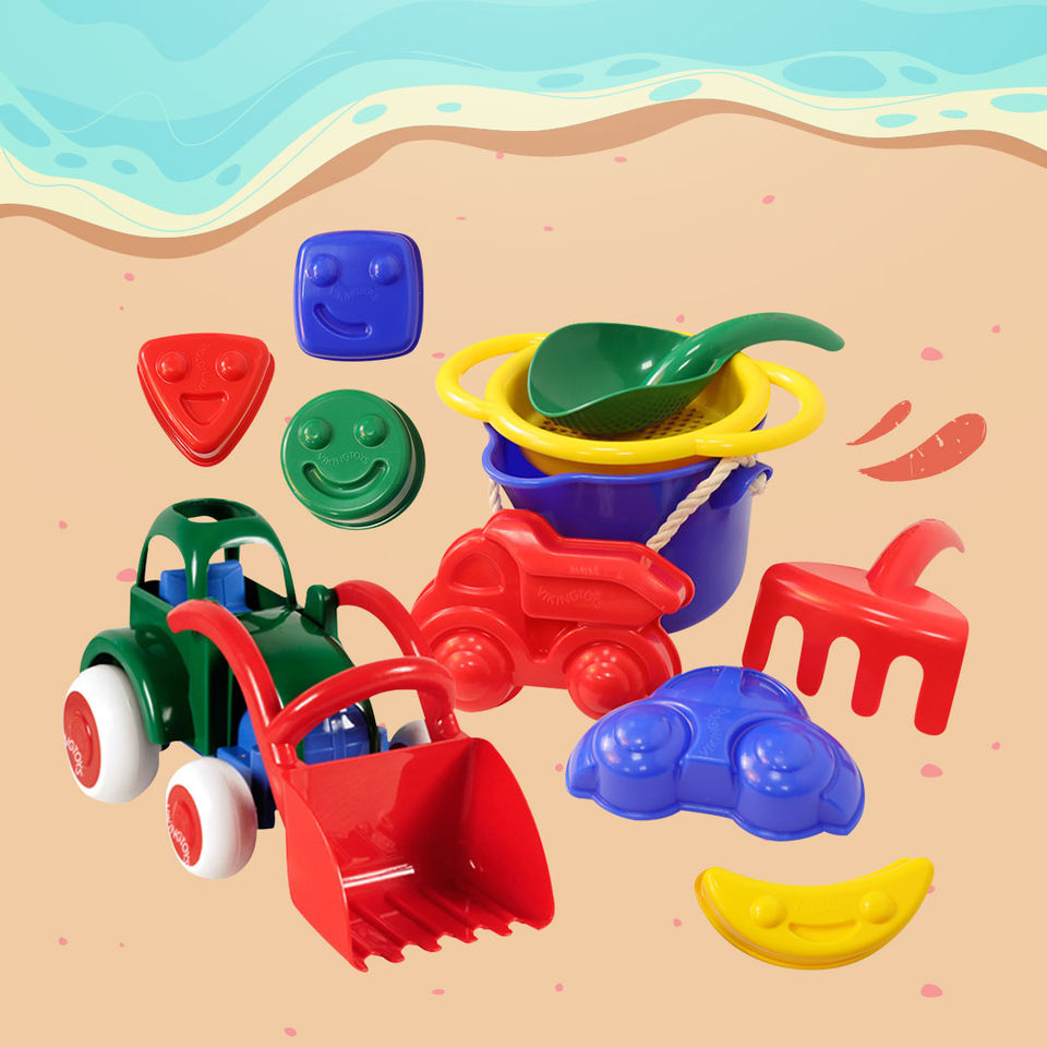 ▲Her森森, Viking toys,玩具,玩沙,沙灘。（圖／Her森森）