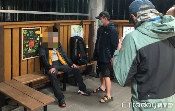 ▲登山客失聯警林發動搜尋，順利找回平安下山。（圖／記者楊漢聲翻攝）