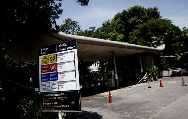▲▼斯里蘭卡燃油儲備不足。（圖／路透）