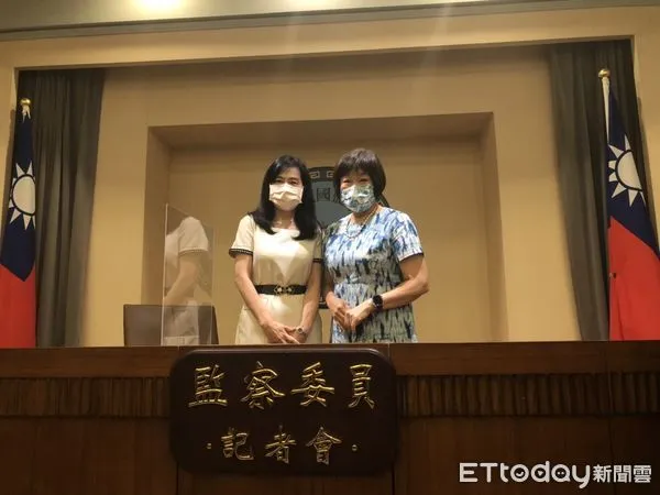 ▲▼監察委員紀惠容、張菊芳5日召開「沒發聲不代表沒發生！」記者會。（圖／記者林銘翰攝）