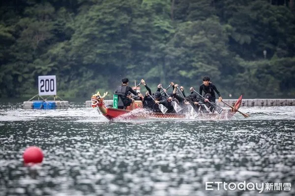 ▲▼全中運龍舟競賽，花蓮體中囊括3金，再度擦亮花蓮「體育大縣」金字招牌。（圖／花蓮縣政府提供，下同）