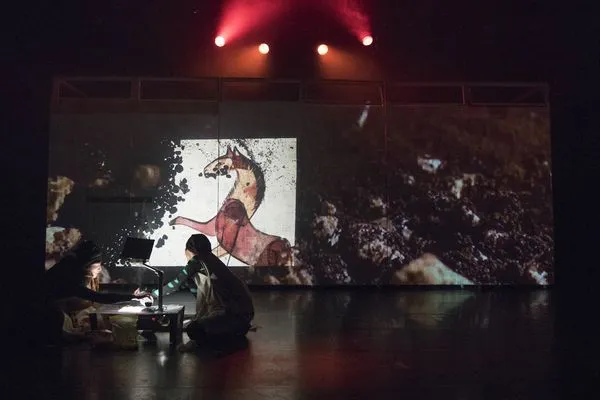 ▲▼衛武營舉辦「花露露的童樂節」，也祭出「心靈版珍奶」給醫護，欣賞飛人集社劇團《天堂動物園：珍珠奶茶事件》。（圖／飛人集社劇團提供）