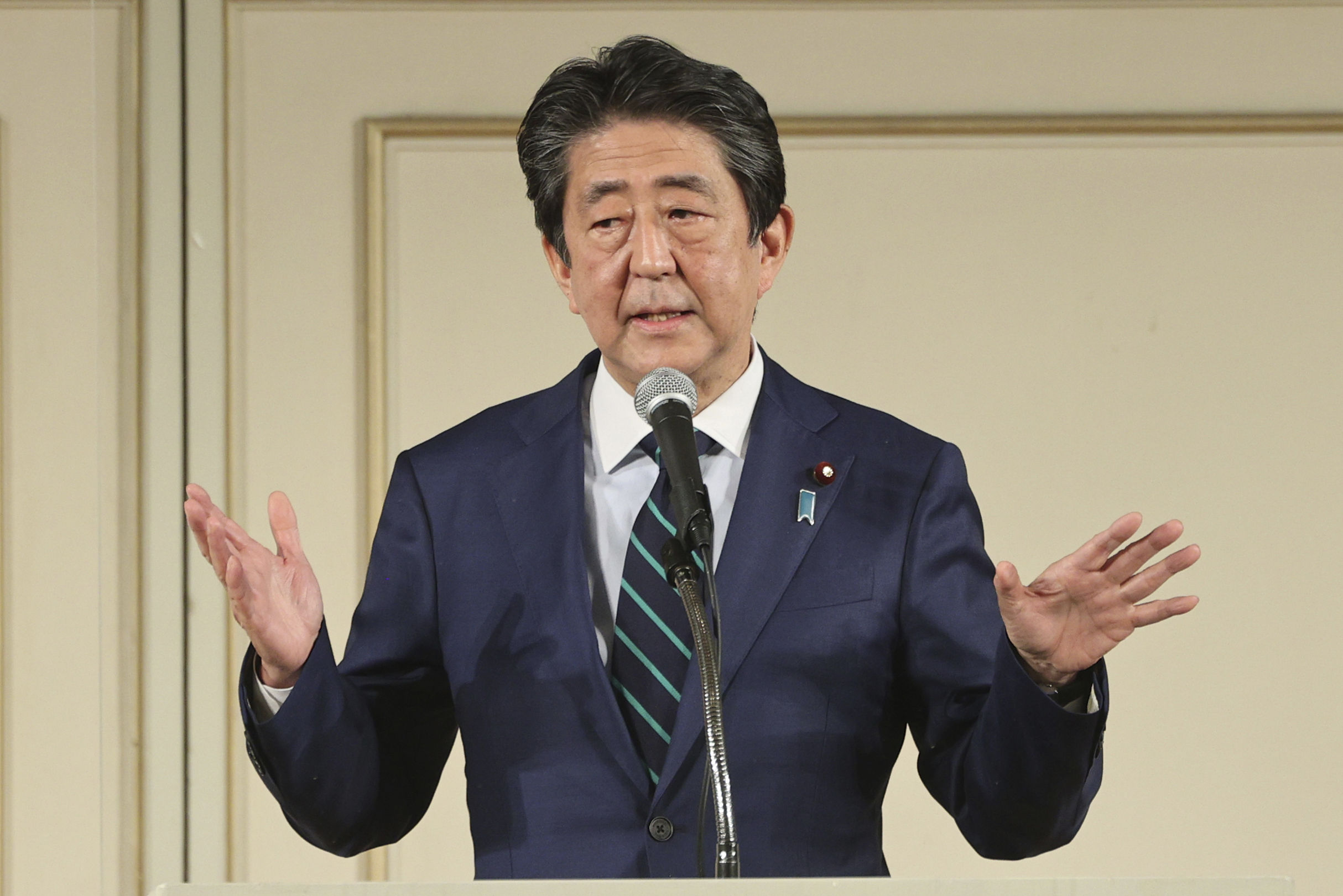 ▲▼日本前首相安倍晉三。（圖／達志影像／美聯社）