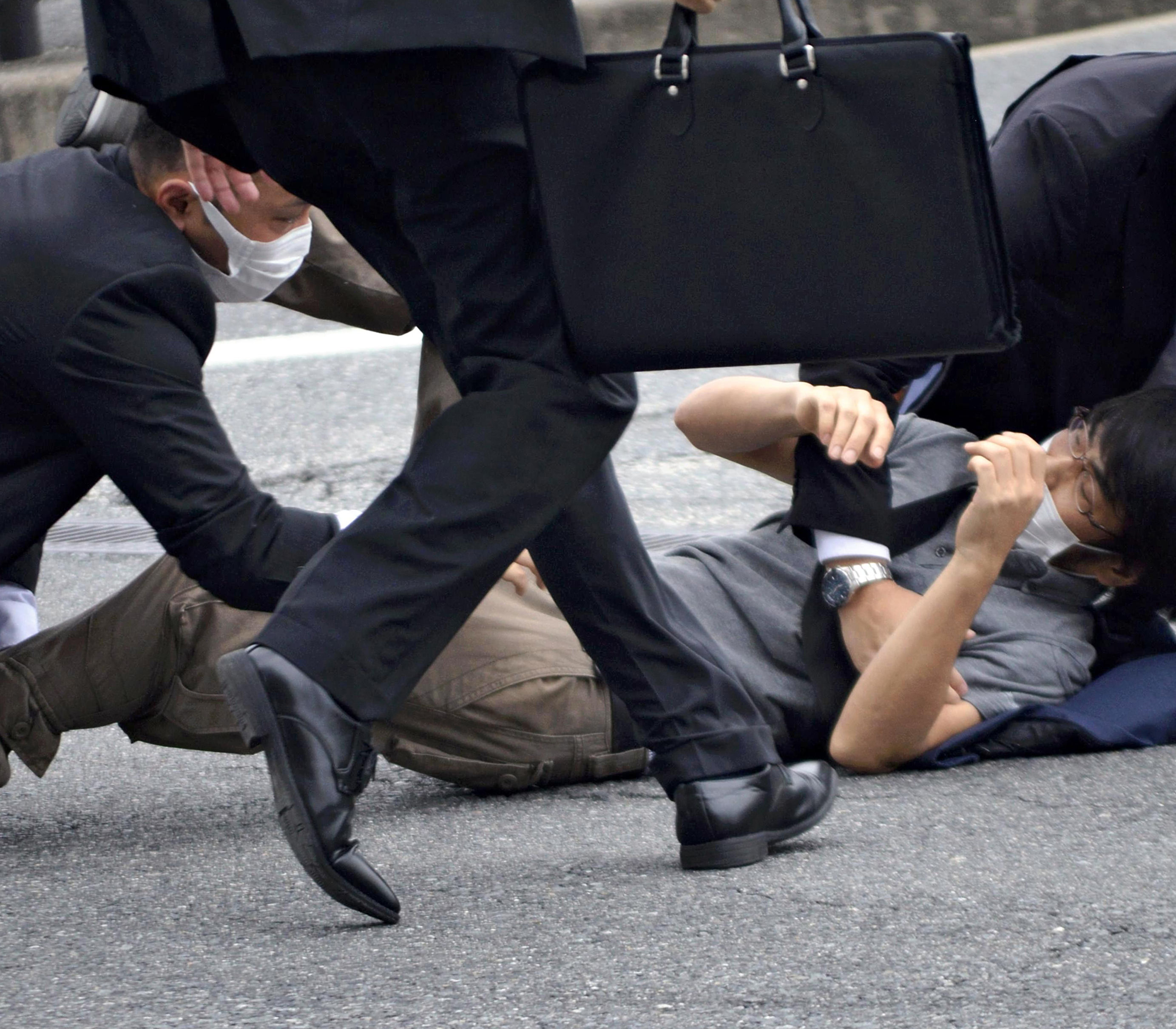 ▲▼ 日本前首相安倍晉三8日上午遭槍擊。（圖／達志影像／美聯社）