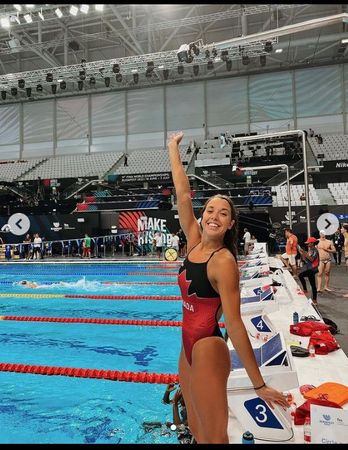 ▲▼加拿大22歲游泳明星哈維驚傳遭下藥，醒來全身傷             。（圖／翻攝自IG／marysophieharvey）