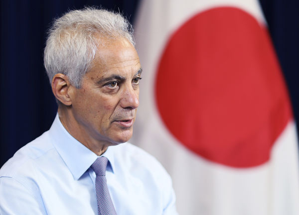 ▲▼美國駐日大使易曼紐（Rahm Emanuel）。（圖／達志影像／美聯社）