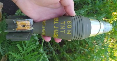 收到台灣的禮物!烏軍上傳「60公厘迫擊砲彈」 上面印有繁體字
