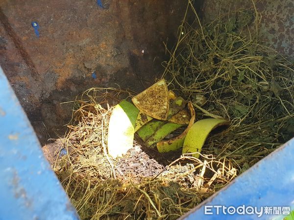 ▲碧雲莊社區裡的「毛小孩便便塔」。（圖／慈濟大學提供，下同）