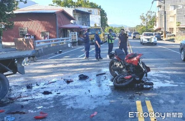 ▲▼      男大生騎重機環島，台9線猛撞鐵牛車，暴投慘死       。（圖／記者楊漢聲翻攝）