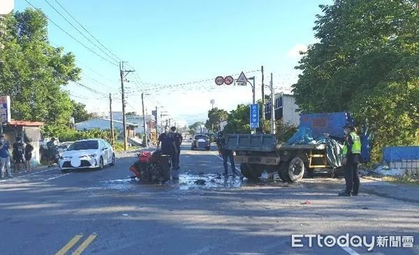 ▲▼      男大生騎重機環島，台9線猛撞鐵牛車，暴投慘死       。（圖／記者楊漢聲翻攝）