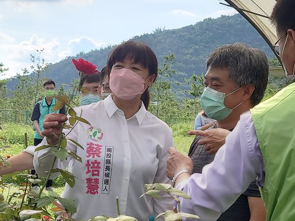 ▲▼民進黨南投縣長參選人蔡培慧。（圖／翻攝自蔡培慧官方粉絲專頁）