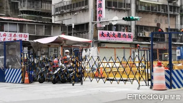 ▲▼捷運萬大線13日傳出工安意外。（圖／記者黃彥傑攝）