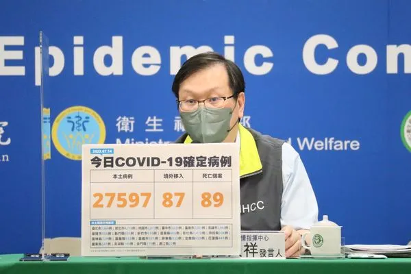 ▲▼7/13中央流行疫情指揮中心發言人莊人祥說明最新疫情。（圖／指揮中心提供）