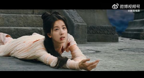 ▲▼電影版《花千骨》預告公開，白子晝是台灣演員李程彬。（圖／翻攝自微博）