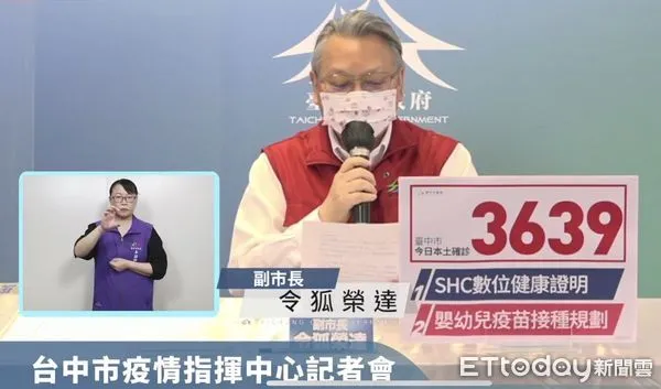 ▲▼台中市今天新增3639例，有17人死亡，6個月至5歲嬰幼兒疫苗22日起，在46處快打站開打。（圖／台中市政府提供，下同）