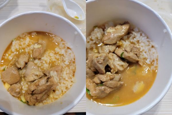 女網友收到「照騙」親子丼。（圖／翻攝自Facebook／爆料公社）