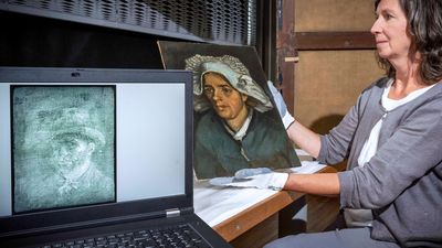 梵谷「隱藏自畫像」隔137年終出世！X光掃描見左耳還在　震驚藝術界