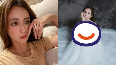 周曉涵披白紗「胸口亮點」美炸! 萬網暴動告白:想娶回家