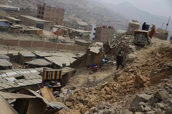 ▲▼ 2022年1月7日，秘魯發生規模5.6地震。（圖／達志影像／美聯社）