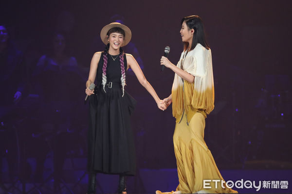 ▲▼0716  A-Lin「A-LINK with PASSENGERS」 演唱會DAY1 -A-Lin（黃麗玲）,王淨。（圖／記者黃克翔攝）