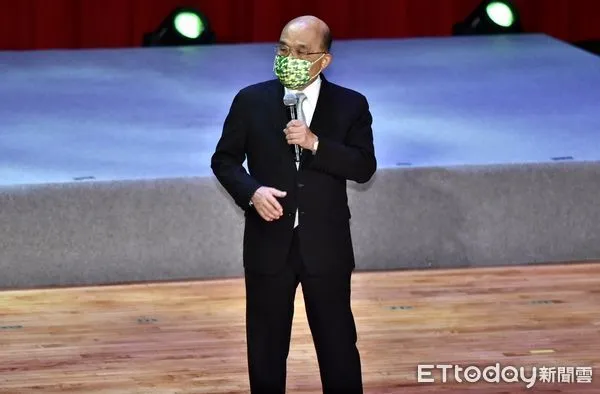 ▲▼民進黨全代會,行政院長蘇貞昌政績說明   。（圖／記者李毓康攝）