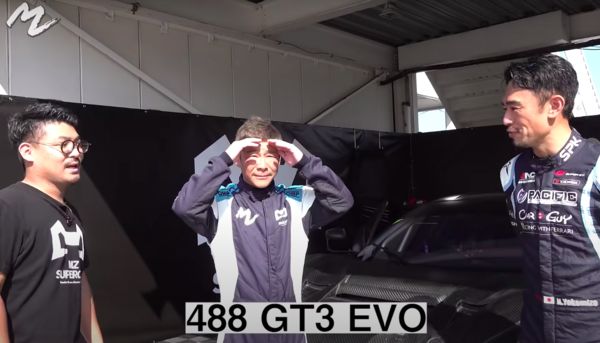▲▼日本富豪前澤有作耗資1億日圓買下法拉利488 GT3 EVO。（圖／翻攝自YouTube／Yusaku Maezawa【MZ】）