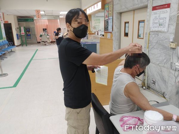 ▲▼所幸張姓老翁及時送救治後已無大礙。（圖／大溪警分局提供）