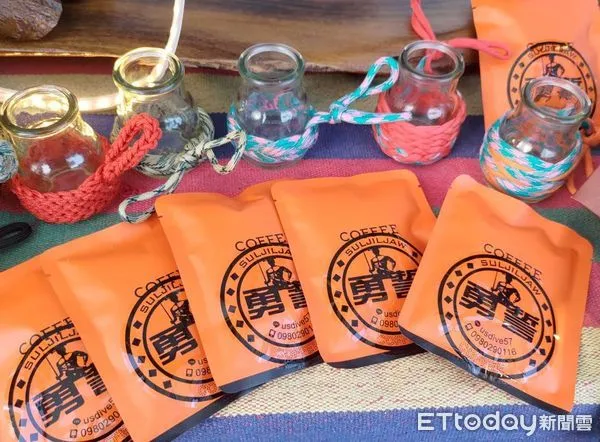 ▲豐太陽市集-勇誓咖啡之耳掛咖啡             。（圖／記者陳崑福翻攝，下同）