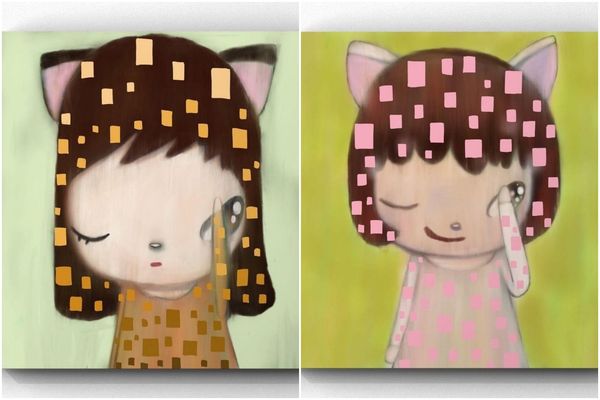 ▲▼美國新銳藝術家NIKKI 首次在台北舉行個人展覽「Soul In Your Eyes 我找到你了」。（圖／FNG-ART提供）