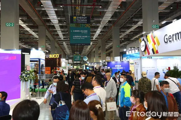 ▲2022台灣國際智慧能源週展覽規模再創新高超過900個攤位，成長約29%，圖為去年展覽盛況。（圖／貿協提供）