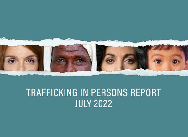 ▲▼美國國務院公布2022年度人口販運評比報告。（圖／翻攝自國務院官網）
