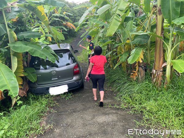 ▲▼高雄阿姨看完恐怖電影《咒》，迷航困深山香蕉園嚇破膽。（圖／記者吳奕靖翻攝）