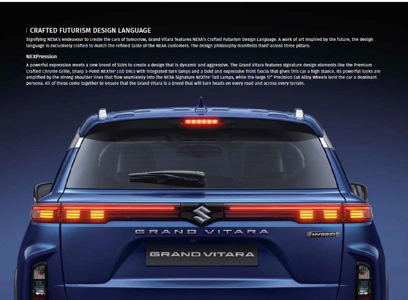 ▲第五代Grand Vitara正式發表，與豐田合作，加入油電科技，帶來更好的節能表現與競爭力。（圖／翻攝自SUZUKI）