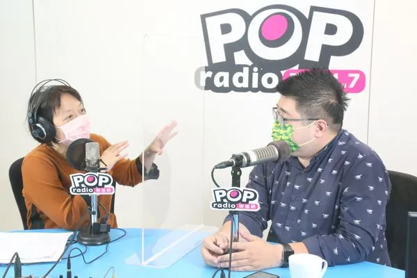 ▲▼林鶴明今天上午接受「POP搶先爆」廣播節目專訪。（圖／POP Radio聯播網提供）