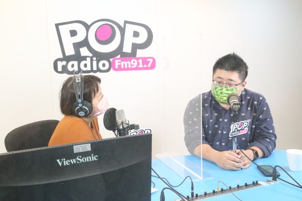 ▲▼林鶴明今天上午接受「POP搶先爆」廣播節目專訪。（圖／POP Radio聯播網提供）