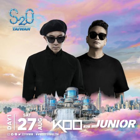 ▲▼國民姐夫DJ KOO（具俊曄）、DJ Junior以B2B登上S2O Taiwan。（圖／斯邦奈提供）