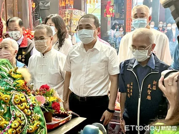 ▲▼新北市長侯友宜。（圖／記者許靖騏攝）