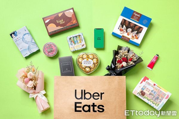 ▲▼Uber Eats迎七夕推美食指南推薦餐廳、公布愛情救急必備選禮榜。（圖／Uber Eats提供）