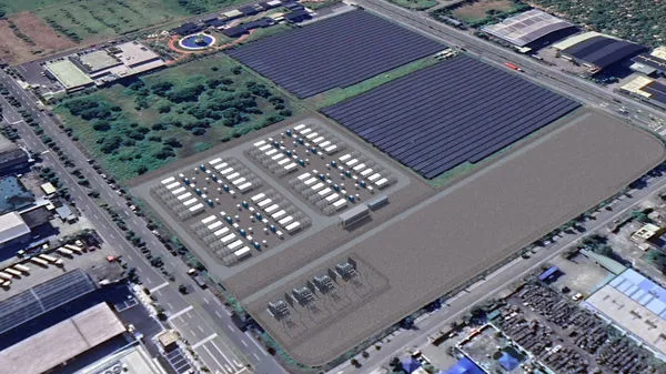 ▲雲豹能源(6869)全力強攻儲能事業，將於宜蘭縣五結鄉投資建置全台最大單一儲能案場，計畫設置100MW之儲能系統，預計2023年底完工運轉。（圖／雲豹能源提供）