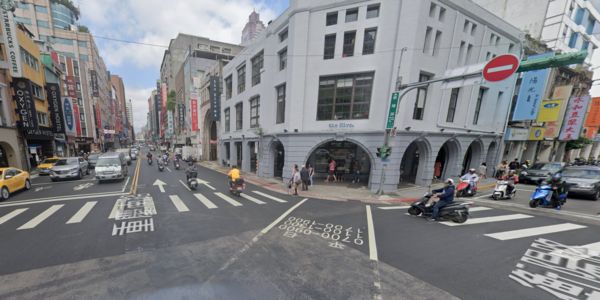 ▲▼現在的台北市衡陽路、重慶南路，是1940年的台北榮町、本町一帶。（圖／翻攝自Google地圖）