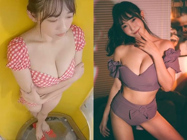 ▲劍湖山「性轉滑水道」泳裝正妹衝下去變男的，真相影片曝！（圖／翻攝劍湖山世界、s95175389work）