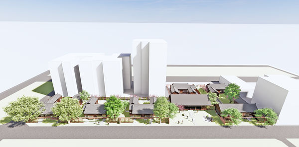 ▲▼「錦町日式宿舍群」舉行修復動工儀式，未來將有藝文展覽及餐飲體驗。（圖／台北市文化局提供）