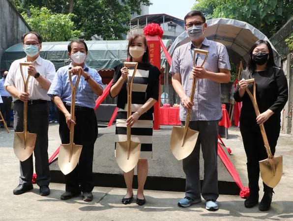 ▲▼「錦町日式宿舍群」舉行修復動工儀式，未來將有藝文展覽及餐飲體驗。（圖／台北市文化局提供）