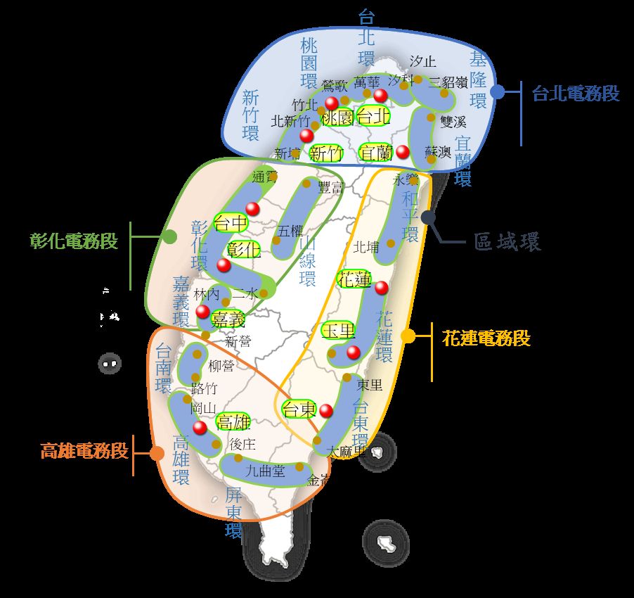 ▲▼台鐵耗資3.8億元更新環島光纖網路系統。（圖／台鐵提供）