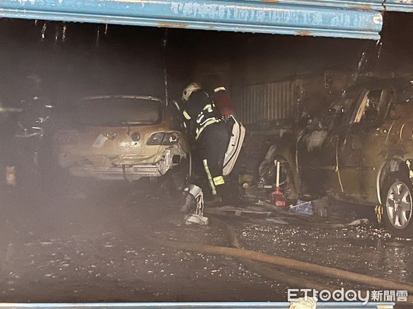 ▲▼樹林鐵皮工廠火警。（圖／記者游宗樺翻攝）