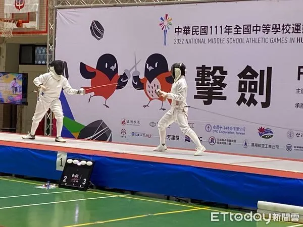 ▲全中運擊劍、軟網傳捷報　竹縣小將再添2銀2銅。（圖／新竹縣府提供）