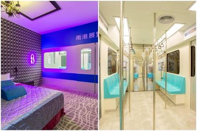 摩鐵神還原謎片場景!「捷運車廂」供情侶大戰 她羞喊:太嗨了